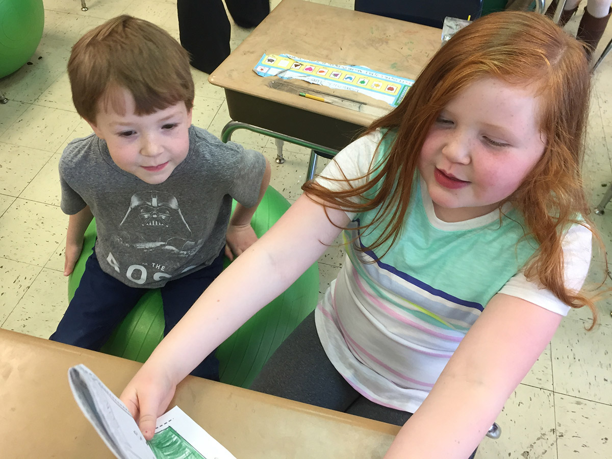 Gr. 1 Shares Books They Wrote