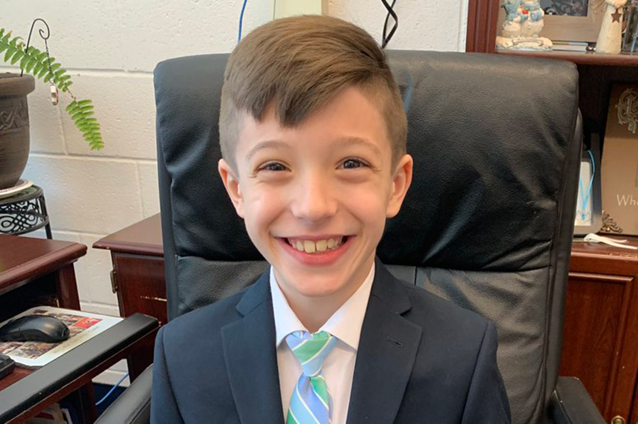 Student is Principal of the Day