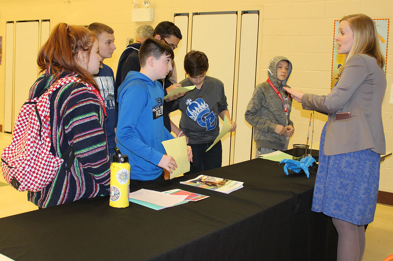 Students Learn About High School Options
