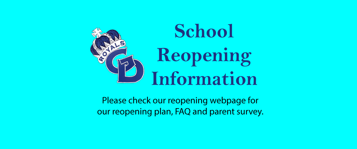 GD School Reopening Information
