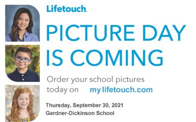 Reminder – Thursday, Sept. 30 is Picture Day