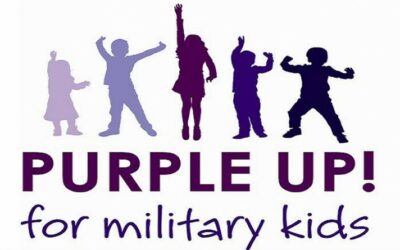 Purple Up! for Military Kids on April 27th