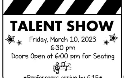 Join us for GD’s Talent Show on March 10th at 6:30pm!