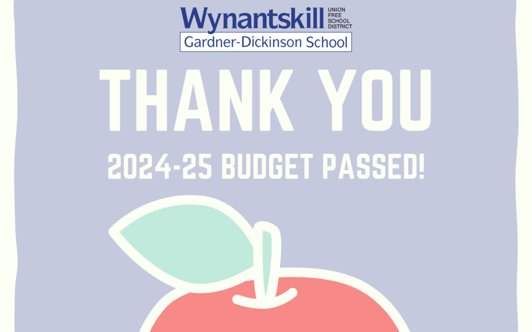 2024-25 Budget Vote Passes!