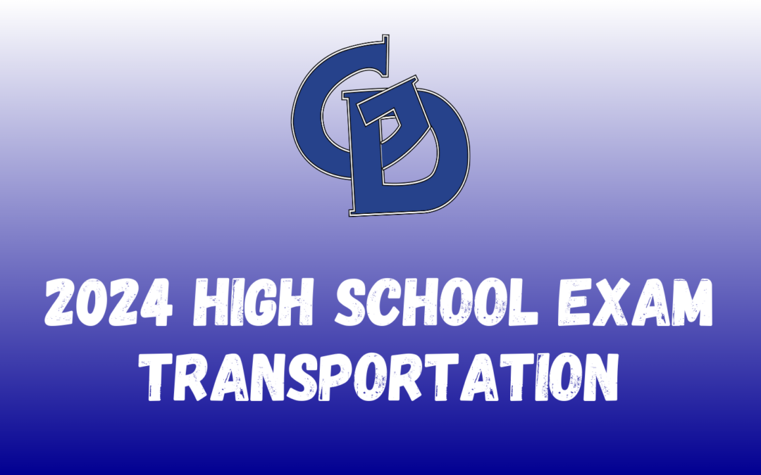 High School Exam Week Transportation