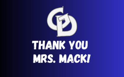 Thank you, Mrs. Mack!