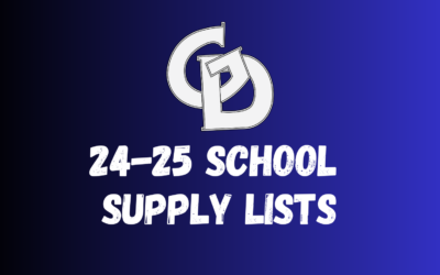 2024-25 School Supply Lists
